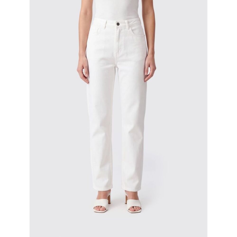 Rohe Women Rohe Bruun High-Waisted Five-Pocket Baggy Jeans In Cotton Denim